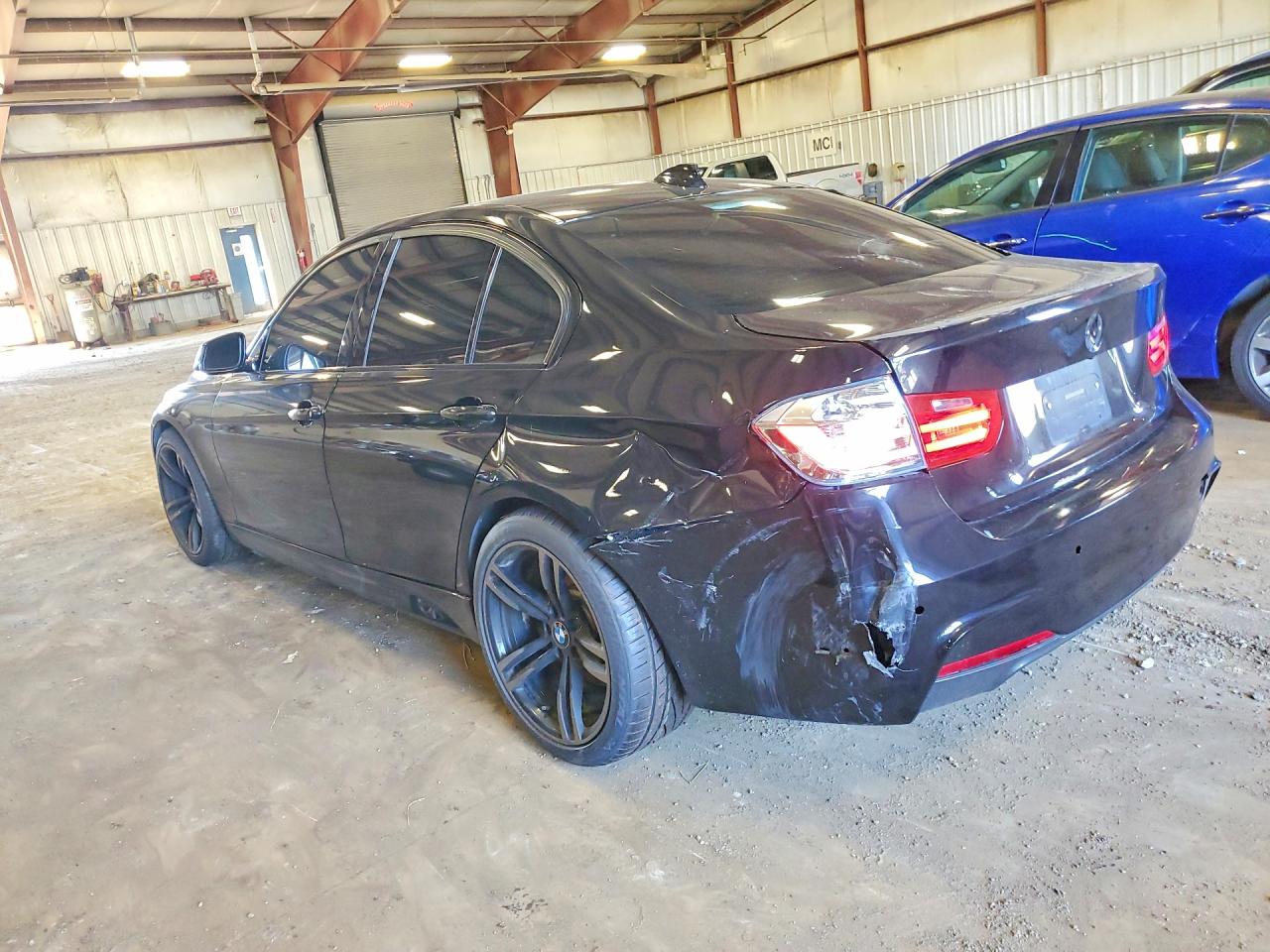 2014 Bmw 335 Xi Черный vin: WBA3B9G57ENR90908