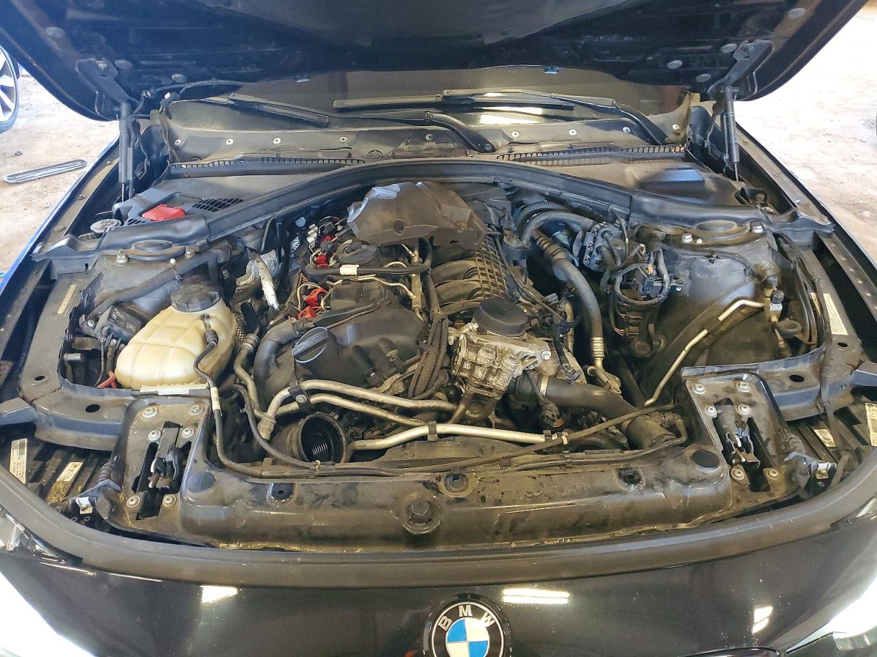 2014 Bmw 335 Xi Черный vin: WBA3B9G57ENR90908