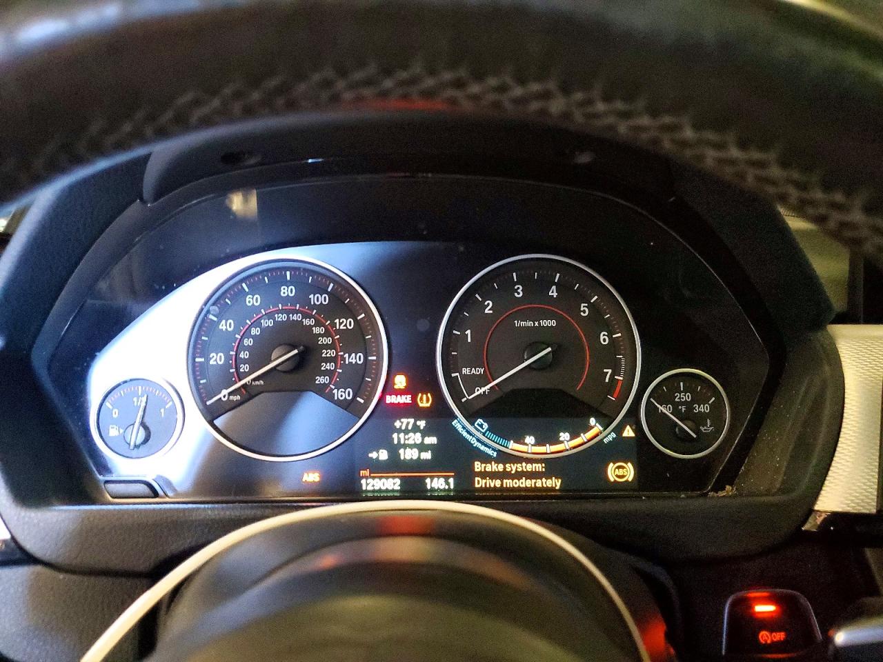 2014 Bmw 335 Xi Черный vin: WBA3B9G57ENR90908