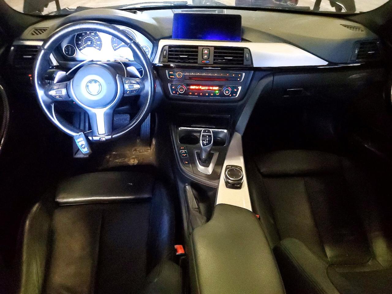 2014 Bmw 335 Xi Черный vin: WBA3B9G57ENR90908