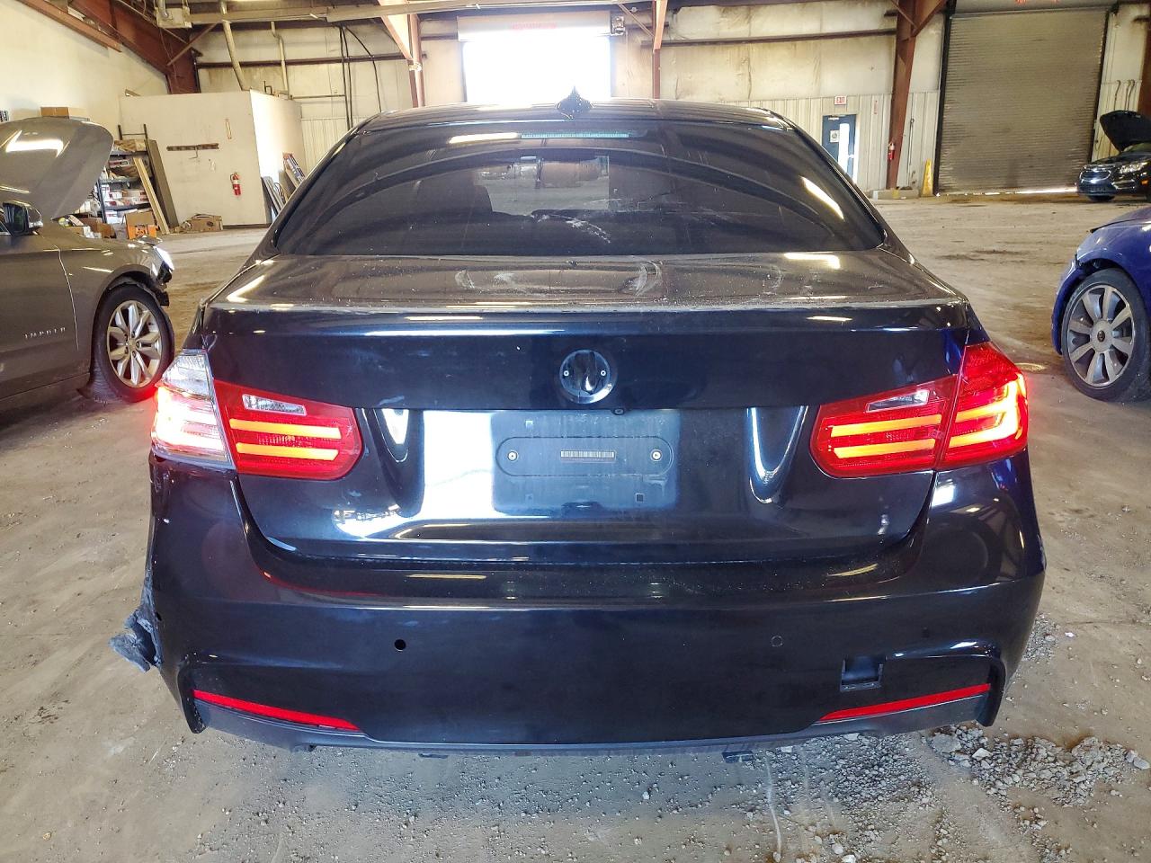 2014 Bmw 335 Xi Черный vin: WBA3B9G57ENR90908