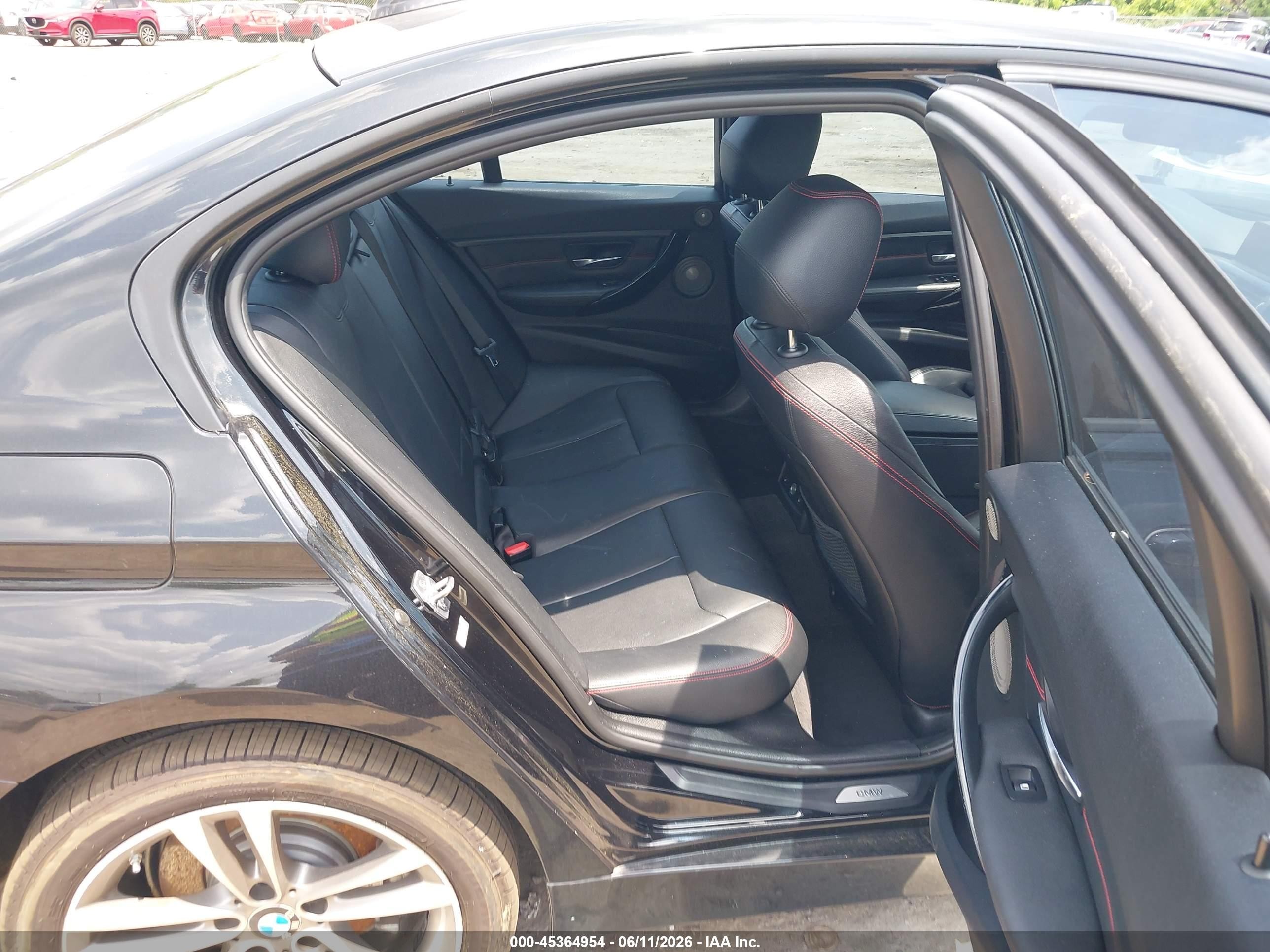 2014 Bmw 335i Xdrive Black vin: WBA3B9G57ENR91444