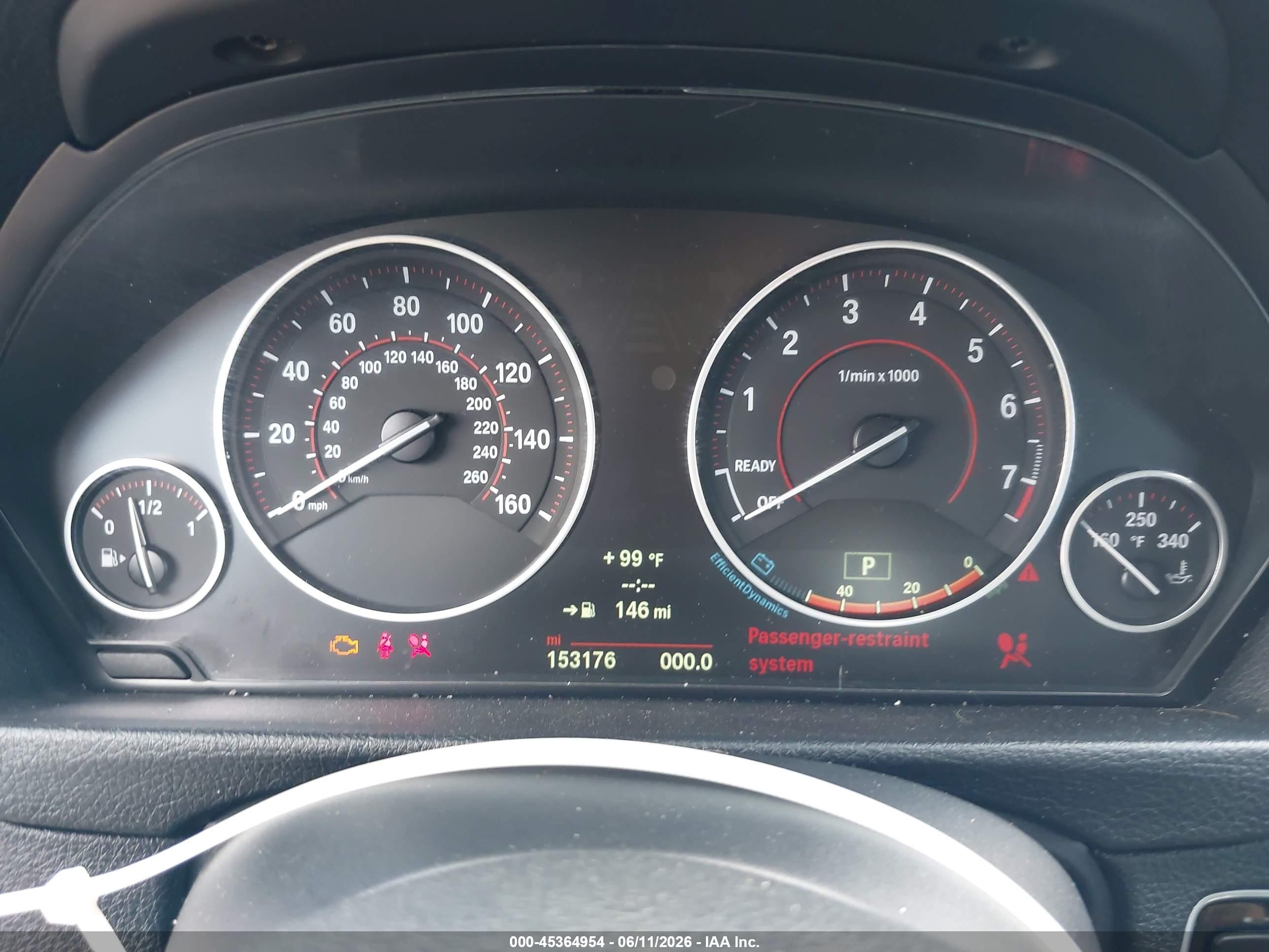 2014 Bmw 335i Xdrive Black vin: WBA3B9G57ENR91444