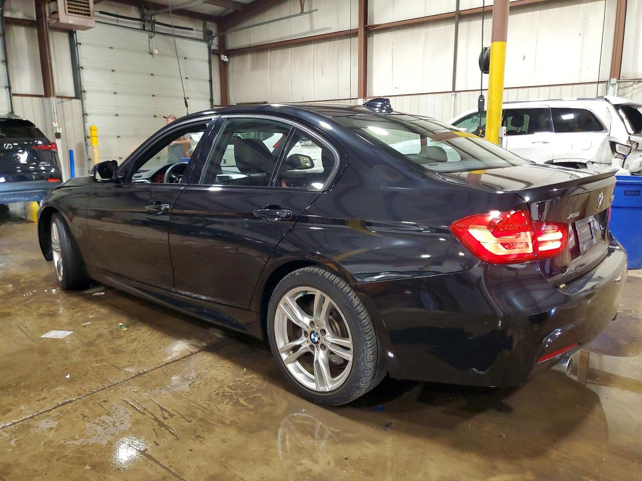 2014 Bmw 335 Xi Black vin: WBA3B9G57ENR92268
