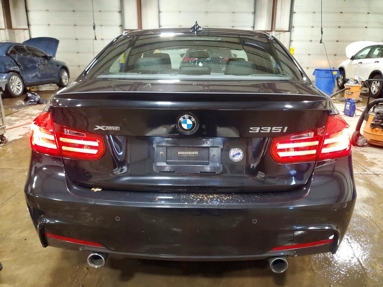 2014 Bmw 335 Xi Black vin: WBA3B9G57ENR92268