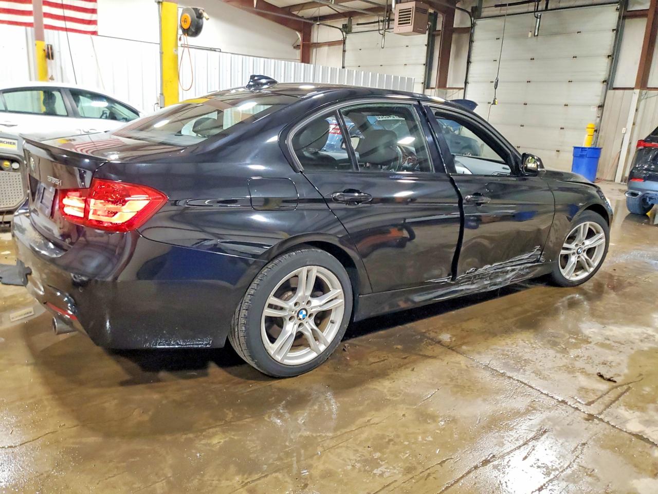 2014 Bmw 335 Xi Black vin: WBA3B9G57ENR92268
