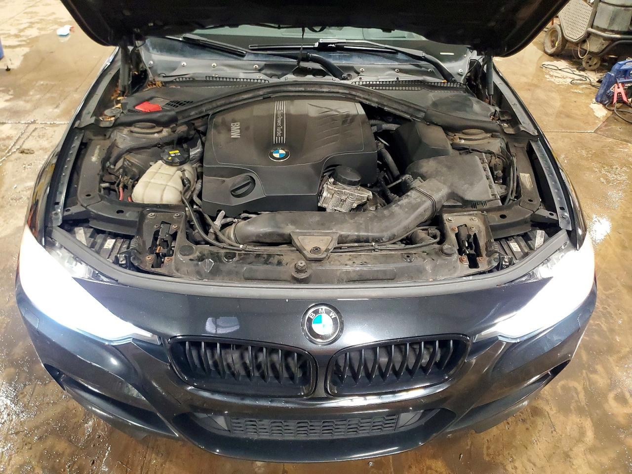 2014 Bmw 335 Xi Black vin: WBA3B9G57ENR92268