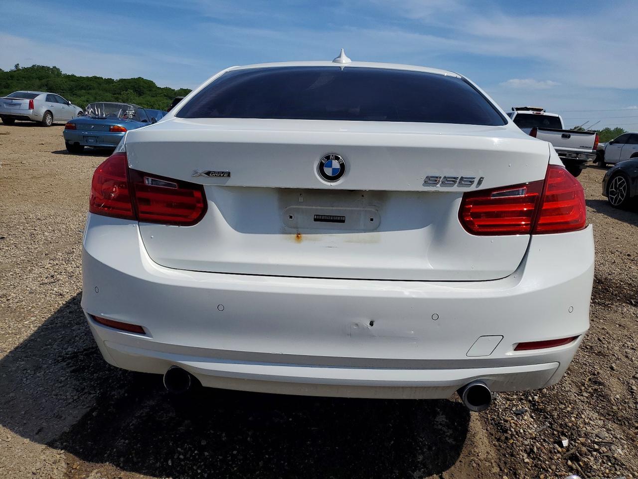 2014 Bmw 335 Xi Белый vin: WBA3B9G57ENR92691
