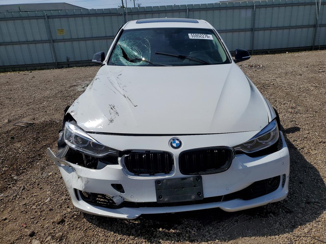 2014 Bmw 335 Xi Белый vin: WBA3B9G57ENR92691