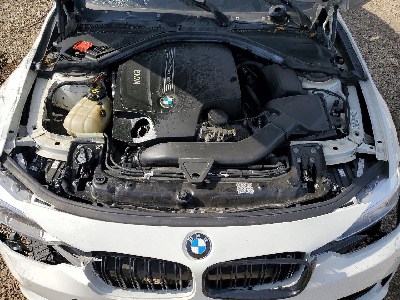 2014 Bmw 335 Xi Белый vin: WBA3B9G57ENR92691
