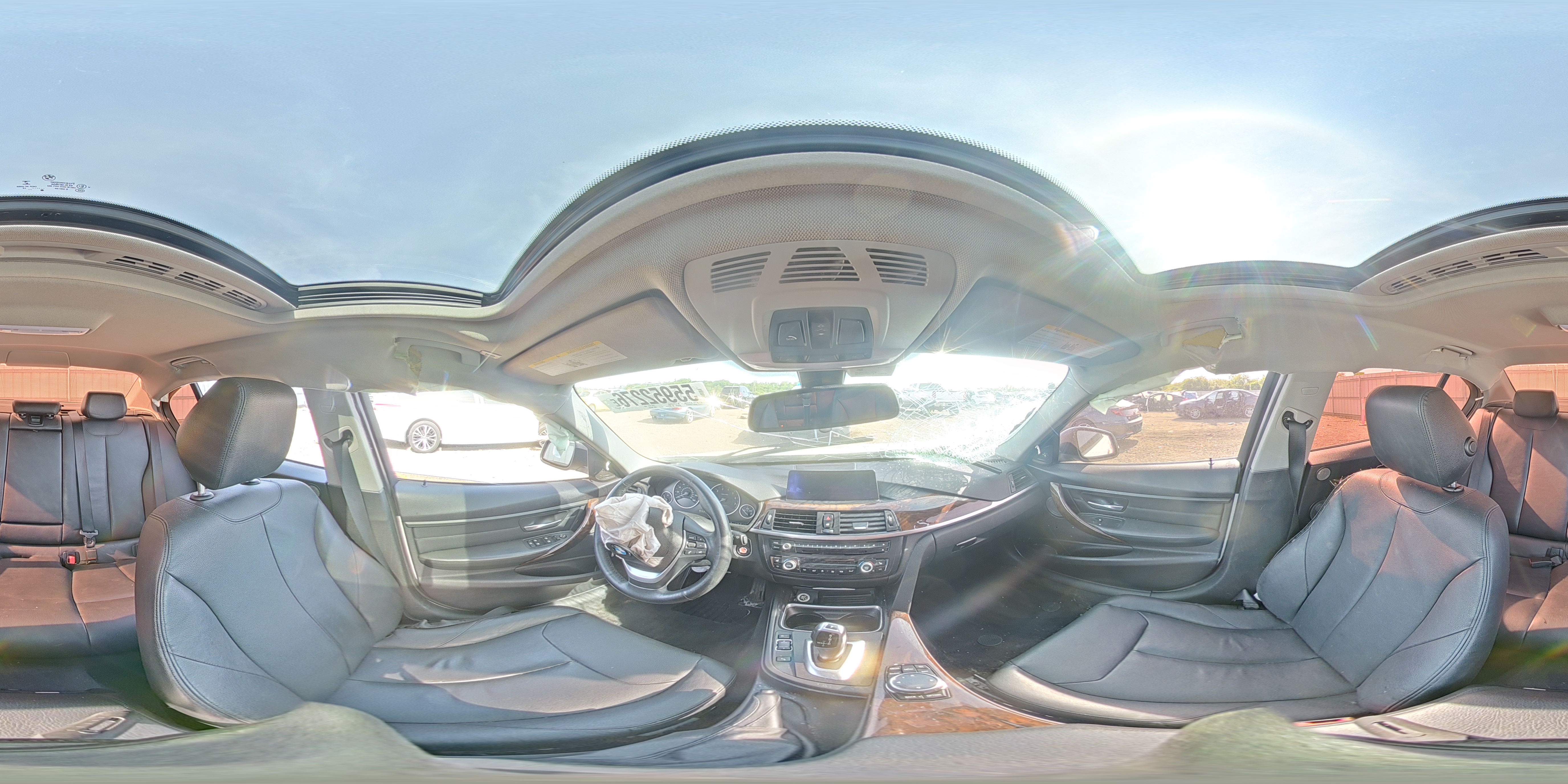 2014 Bmw 335 Xi Белый vin: WBA3B9G57ENR92691