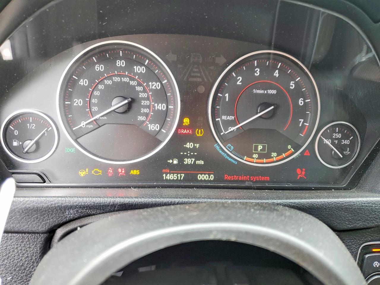 2013 Bmw 335 Xi Black vin: WBA3B9G59DNP39404