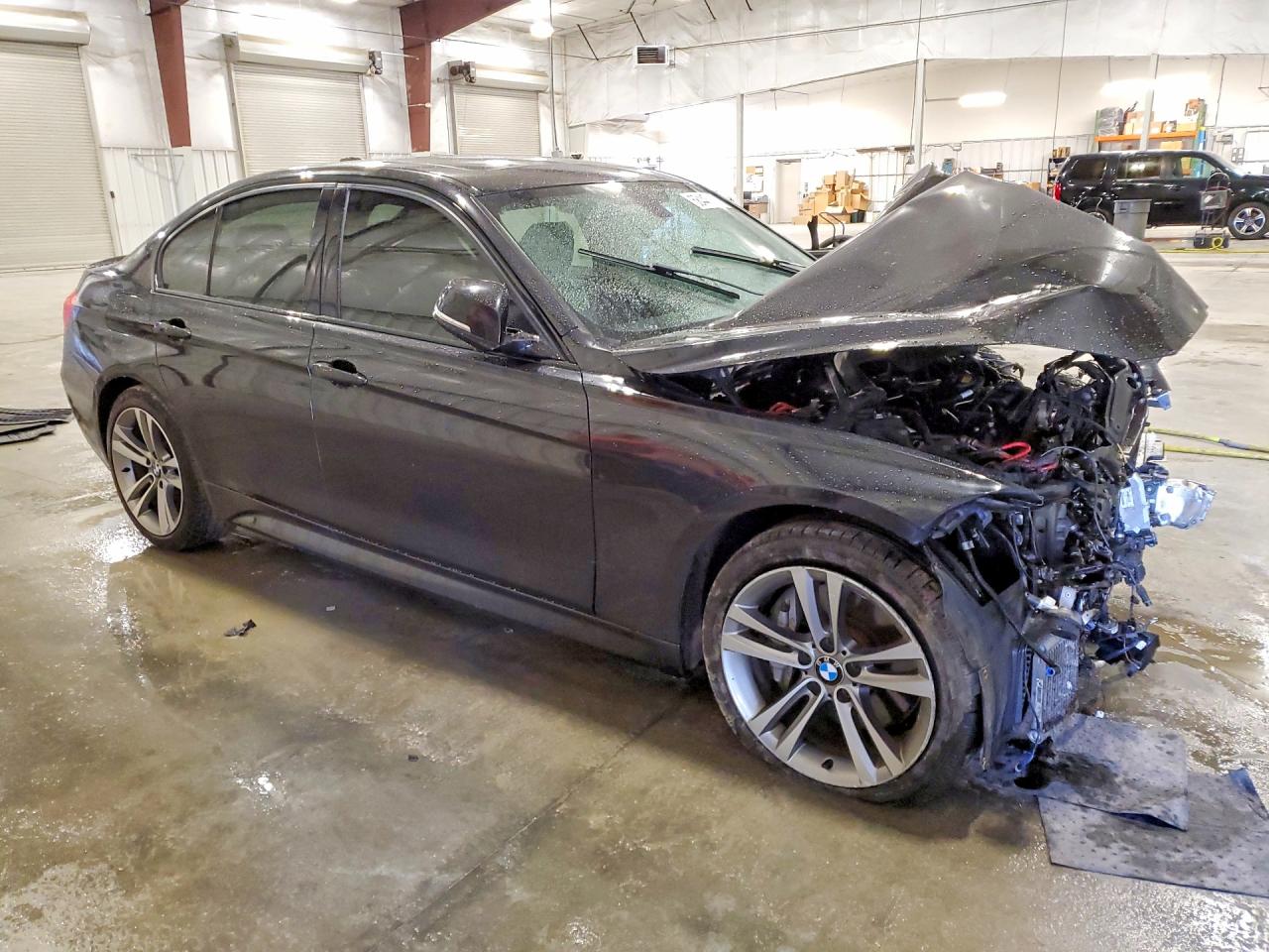 2013 Bmw 335 Xi Black vin: WBA3B9G59DNP39404