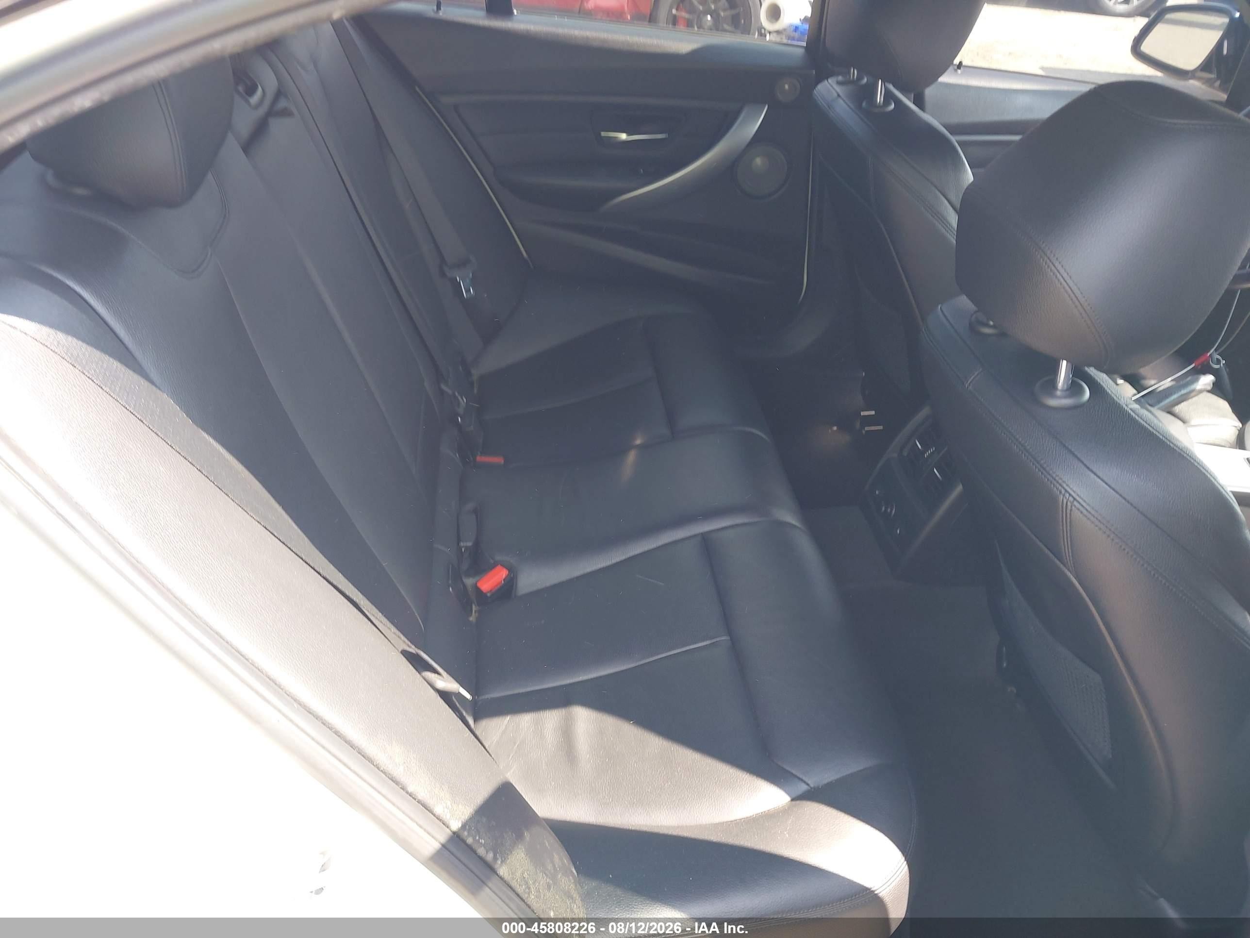 2013 Bmw 335i Xdrive White vin: WBA3B9G59DNR79018