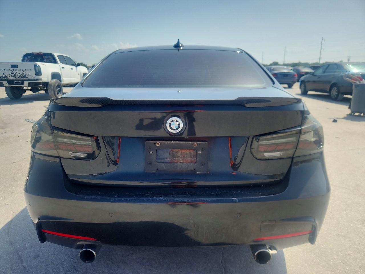 2014 Bmw 335 Xi Black vin: WBA3B9G5XENR90739