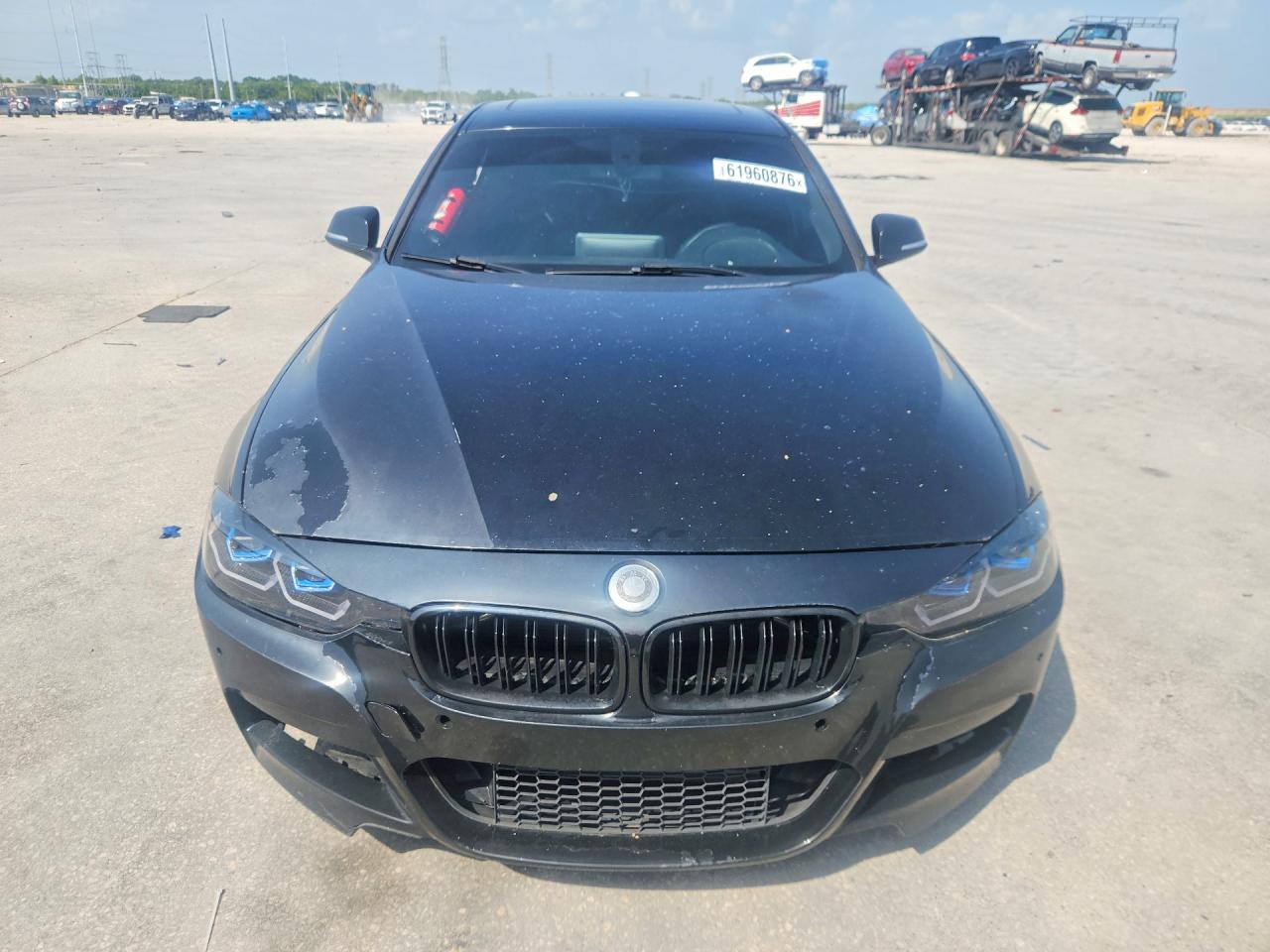 2014 Bmw 335 Xi Black vin: WBA3B9G5XENR90739