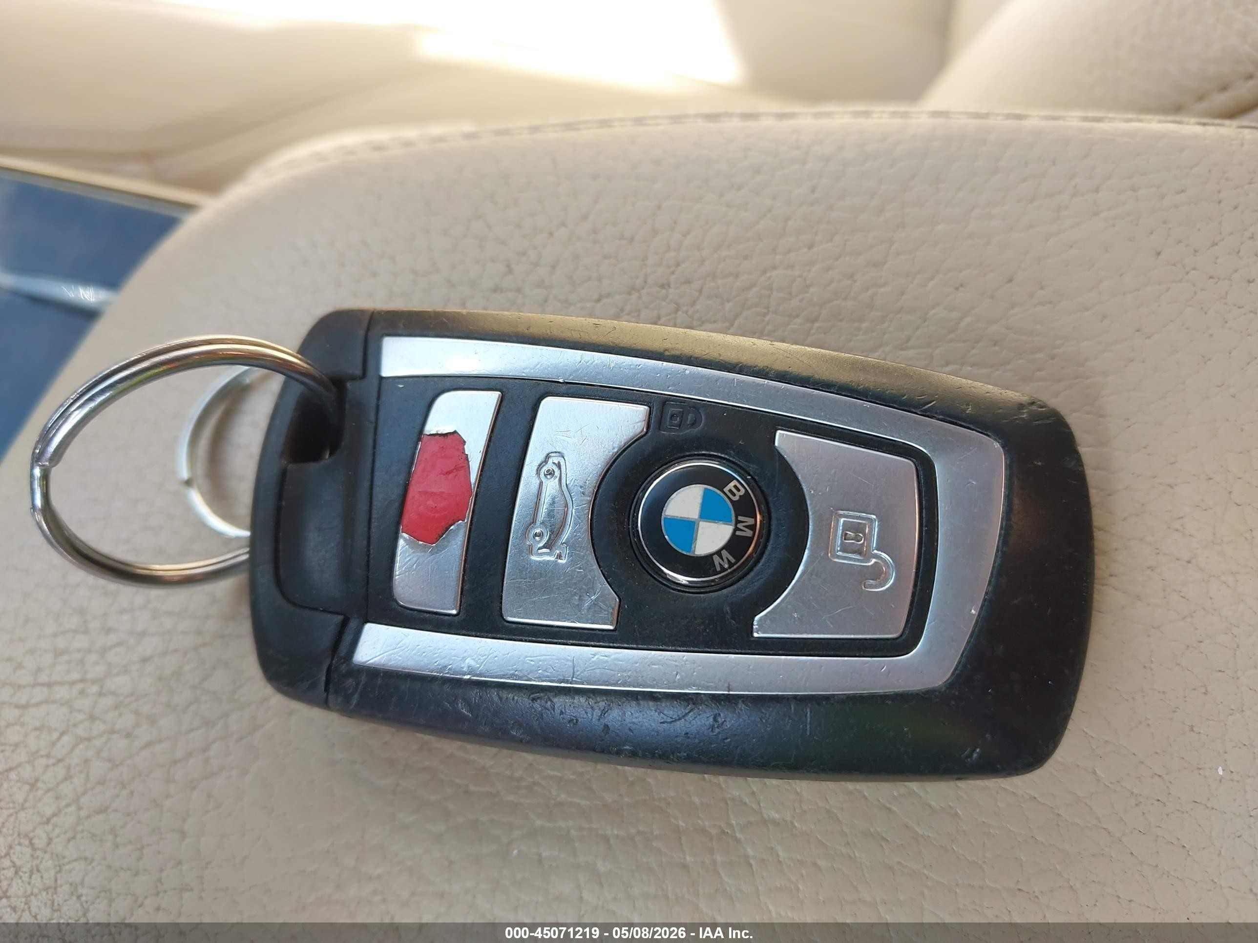 2014 Bmw 335i Xdrive White vin: WBA3B9G5XENR90918