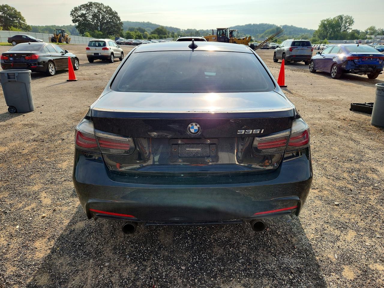 2015 Bmw 335 Xi Black vin: WBA3B9G5XFNR93206