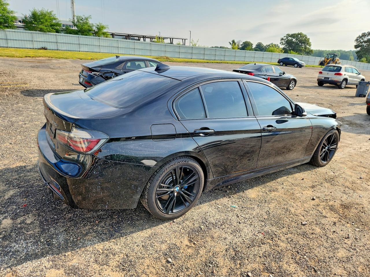 2015 Bmw 335 Xi Black vin: WBA3B9G5XFNR93206