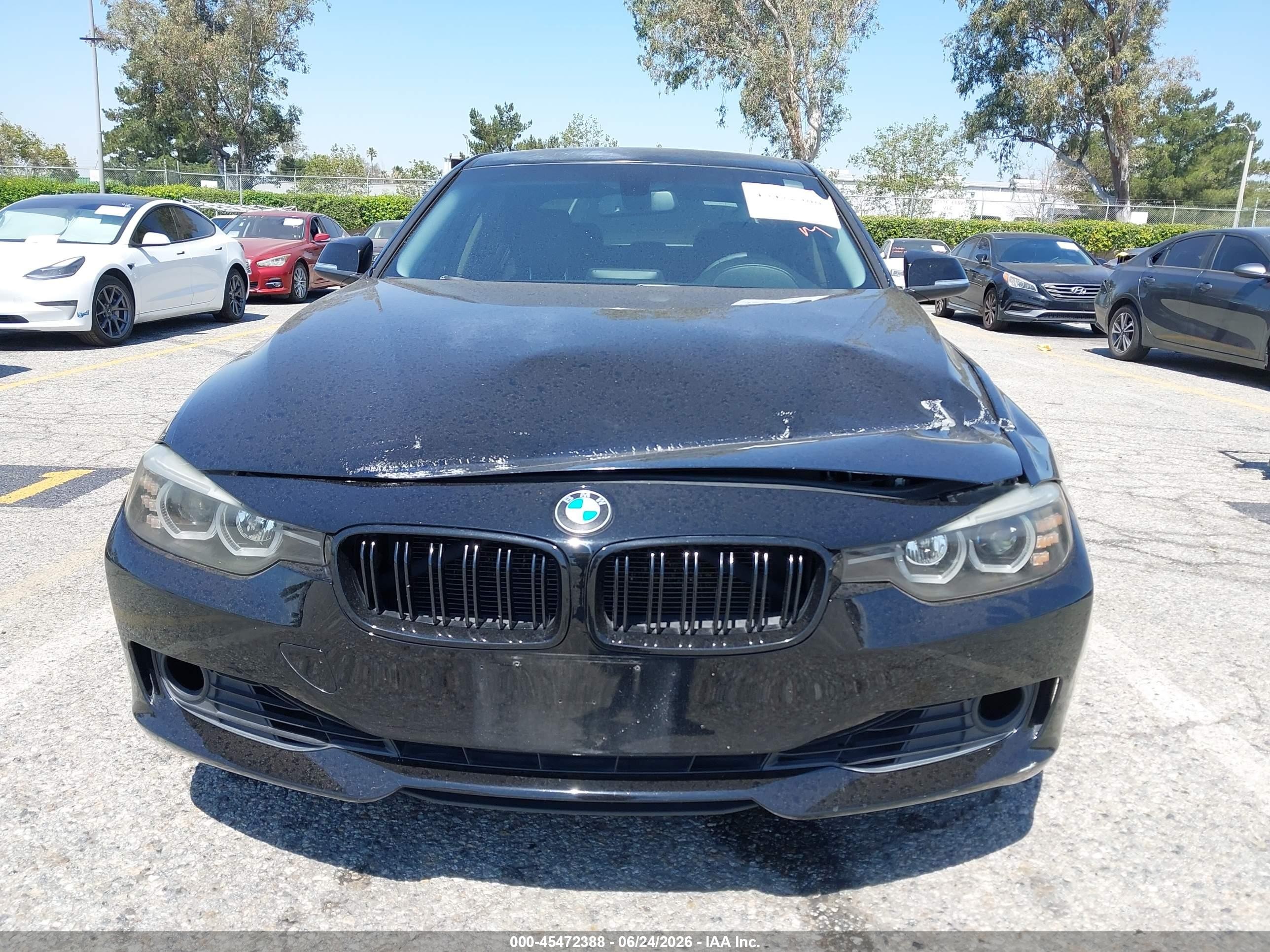 2012 Bmw 328i   Black vin: WBA3C1C50CF431888