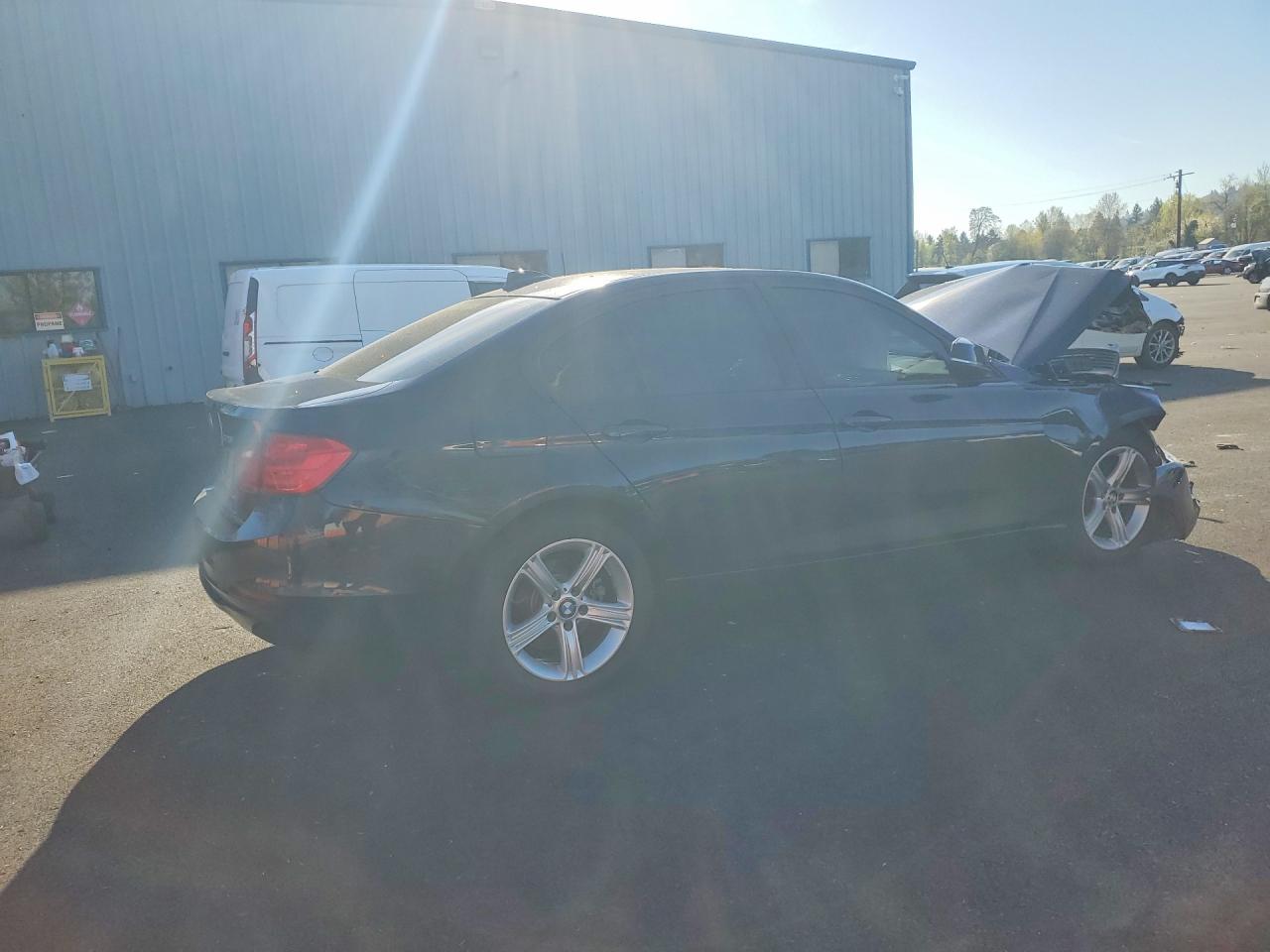2013 Bmw 328 I Sulev Blue vin: WBA3C1C50DF440463