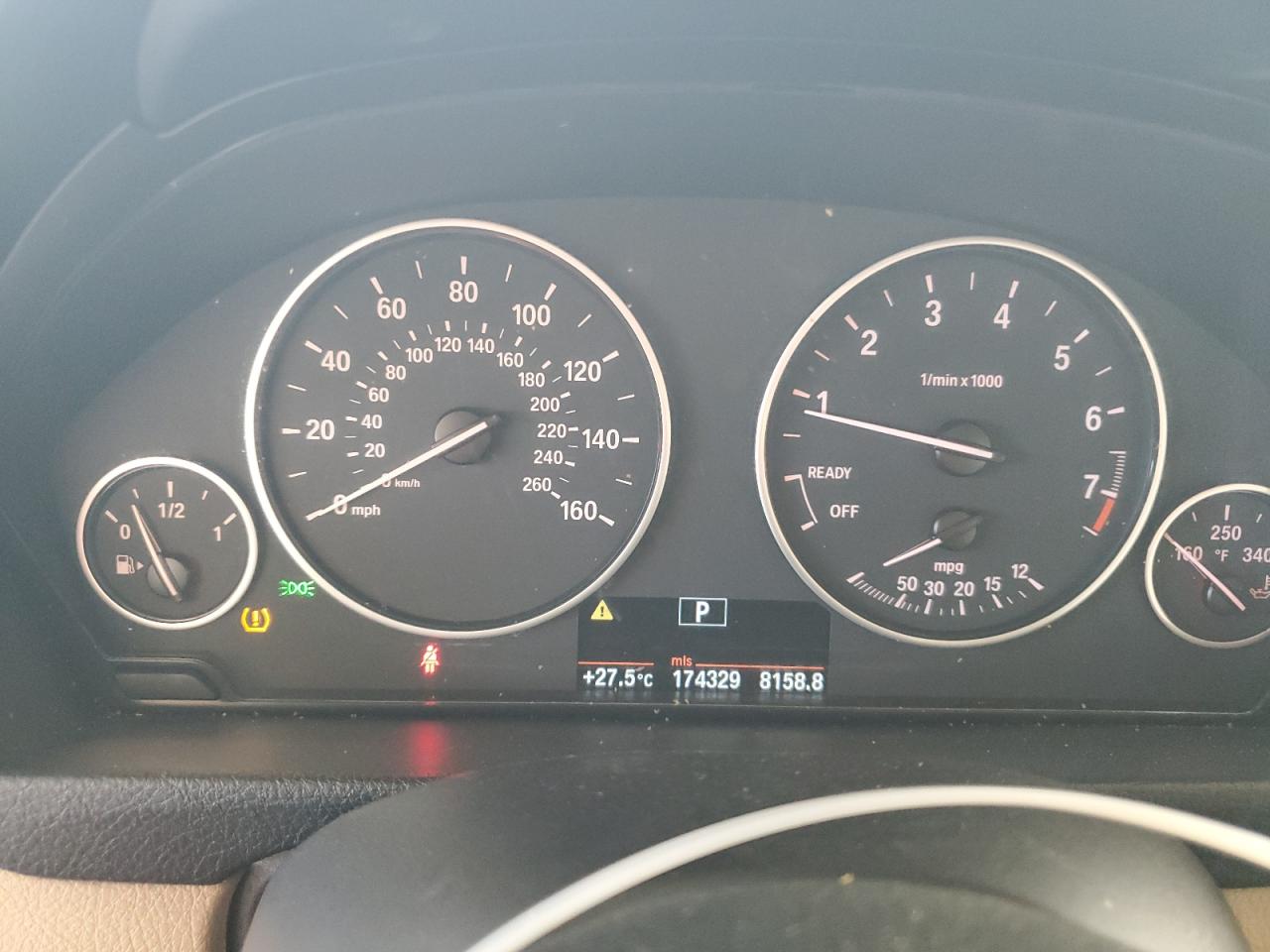 2013 Bmw 328 I Sulev Brown vin: WBA3C1C50DF444867