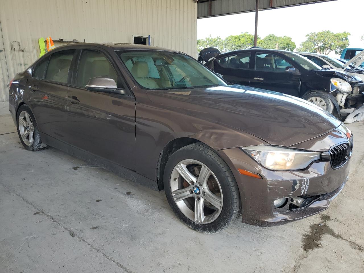 2013 Bmw 328 I Sulev Brown vin: WBA3C1C50DF444867
