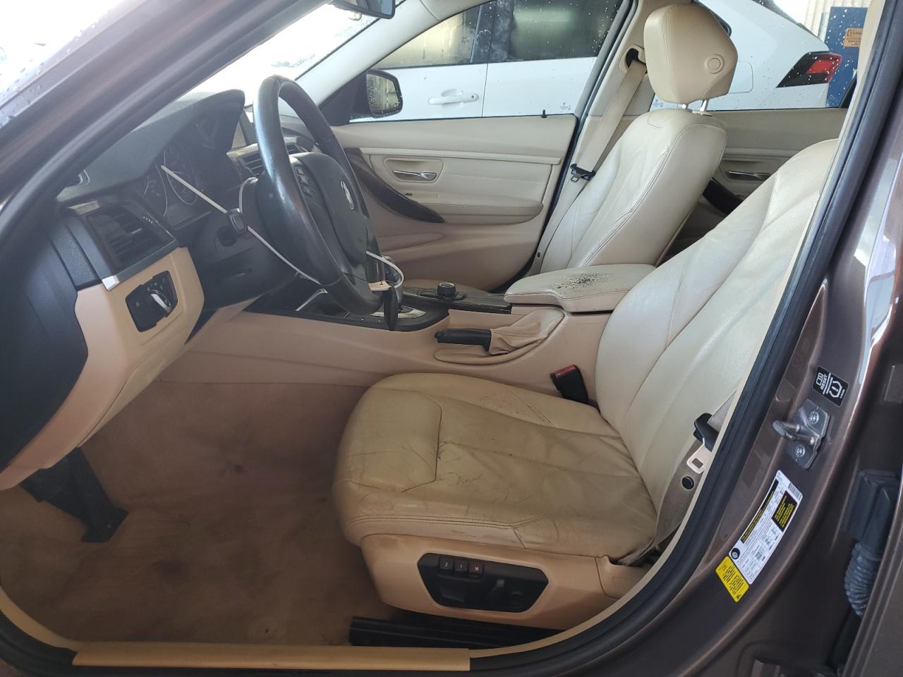 2013 Bmw 328 I Sulev Brown vin: WBA3C1C50DF444867