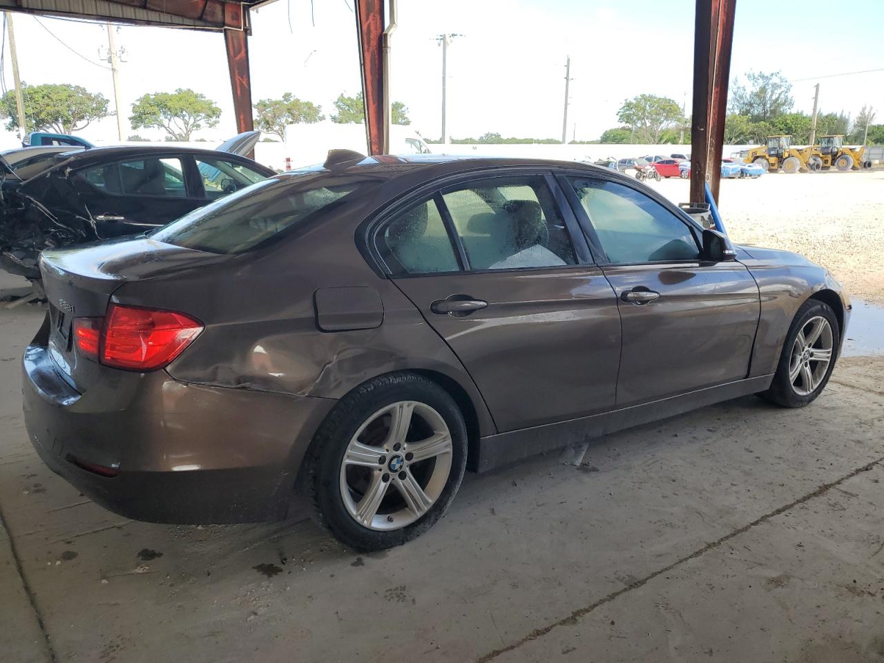 2013 Bmw 328 I Sulev Brown vin: WBA3C1C50DF444867