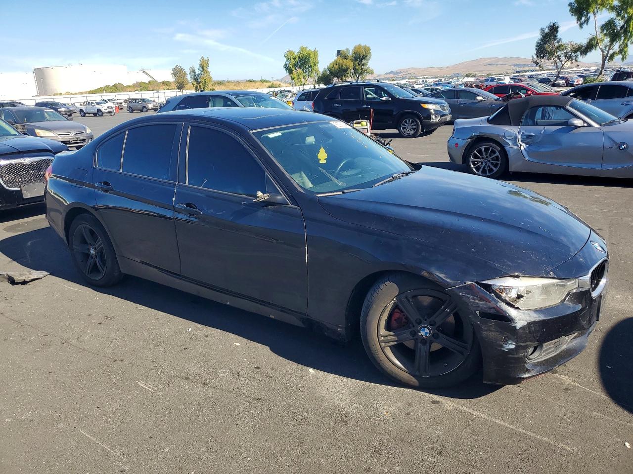 2014 Bmw 328 I Sulev Black vin: WBA3C1C50EK107690