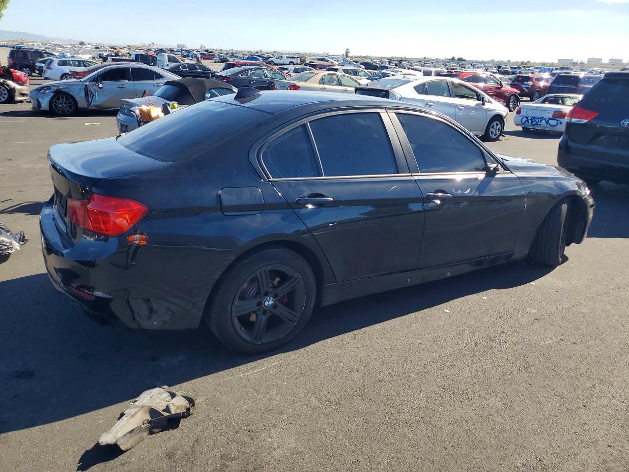 2014 Bmw 328 I Sulev Black vin: WBA3C1C50EK107690