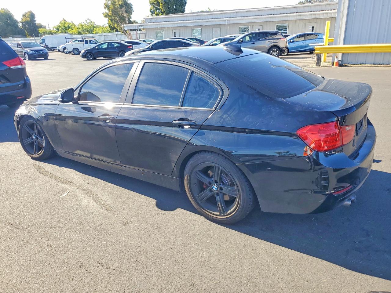 2014 Bmw 328 I Sulev Black vin: WBA3C1C50EK107690