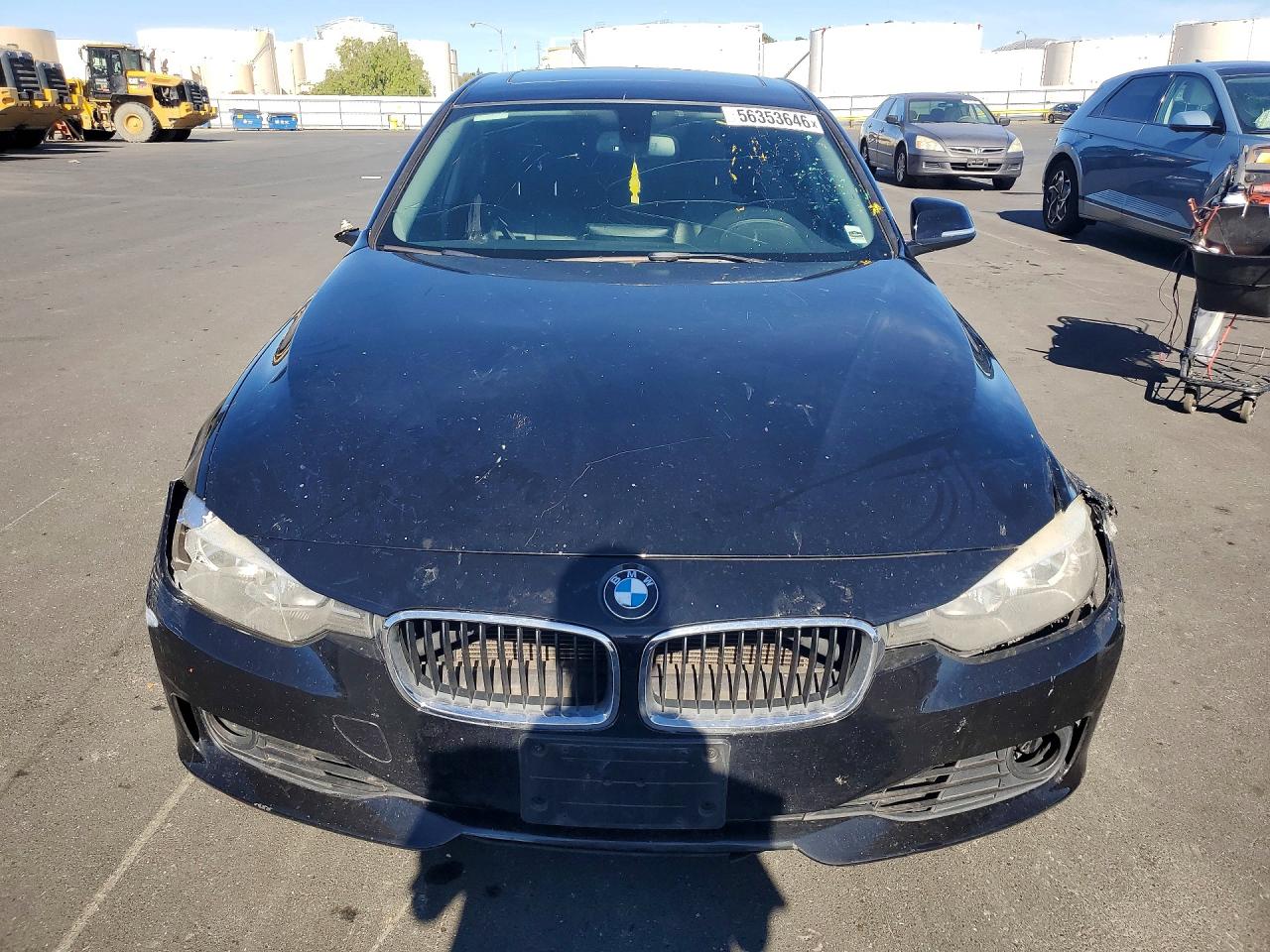 2014 Bmw 328 I Sulev Black vin: WBA3C1C50EK107690