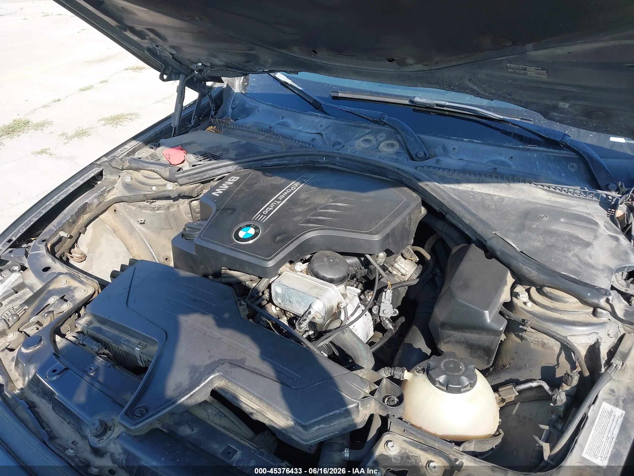 2014 Bmw 328i   Gray vin: WBA3C1C50EK110430