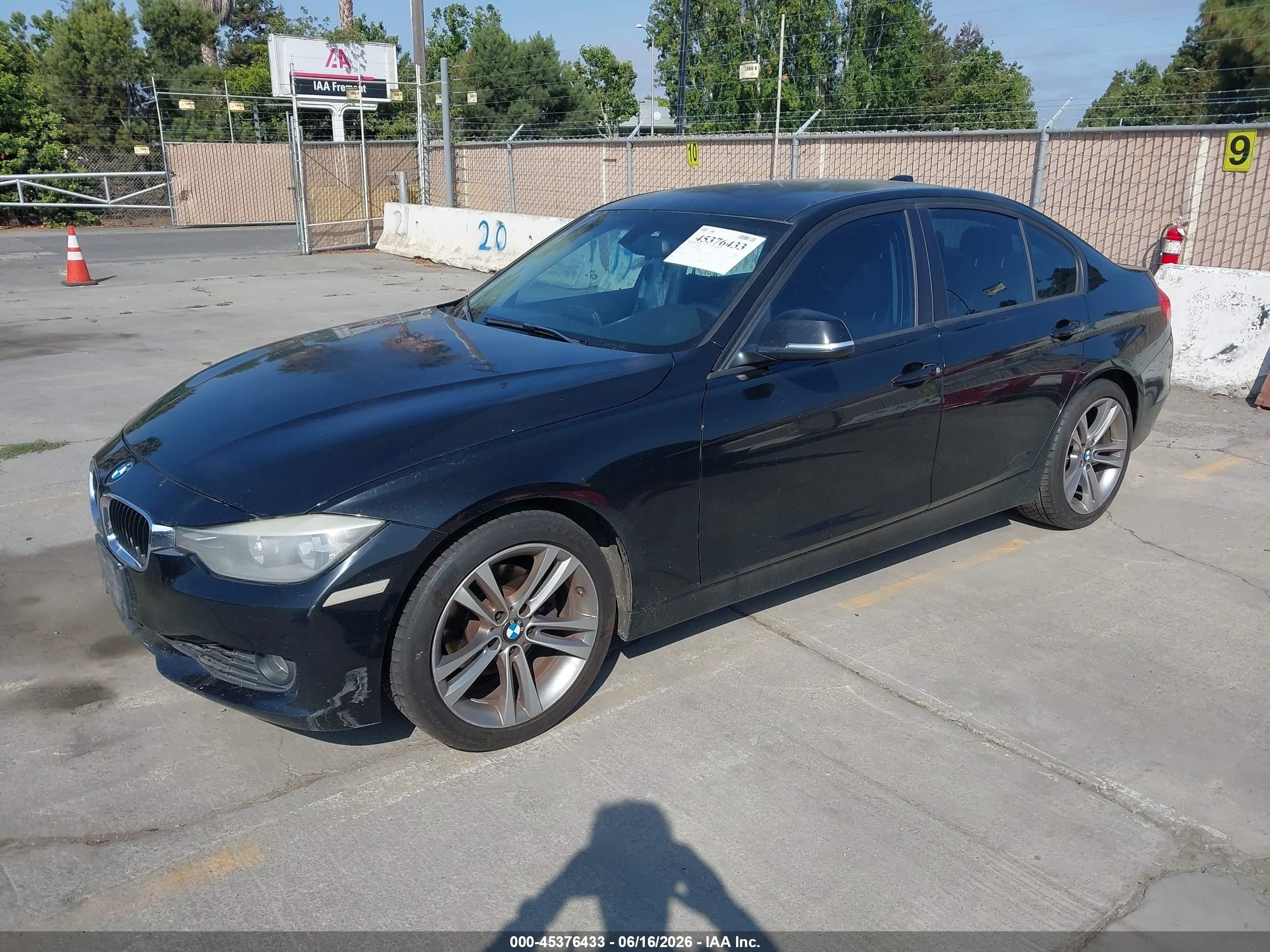 2014 Bmw 328i   Gray vin: WBA3C1C50EK110430
