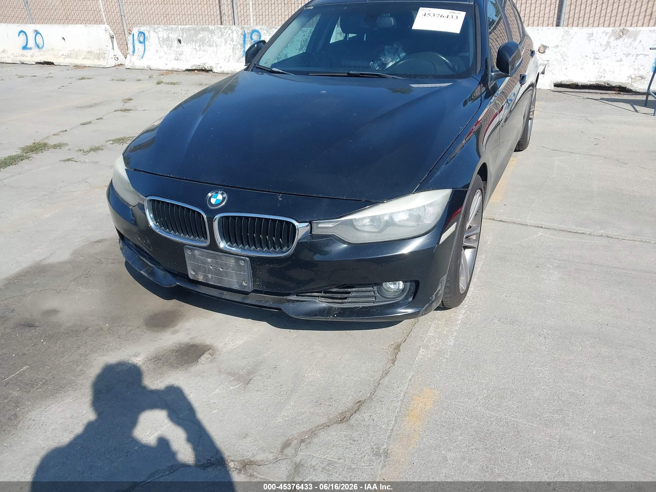 2014 Bmw 328i   Gray vin: WBA3C1C50EK110430