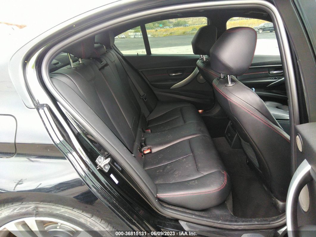 2014 Bmw 3 Series 328i Черный vin: WBA3C1C50EK111030