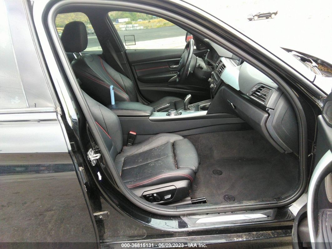 2014 Bmw 3 Series 328i Черный vin: WBA3C1C50EK111030