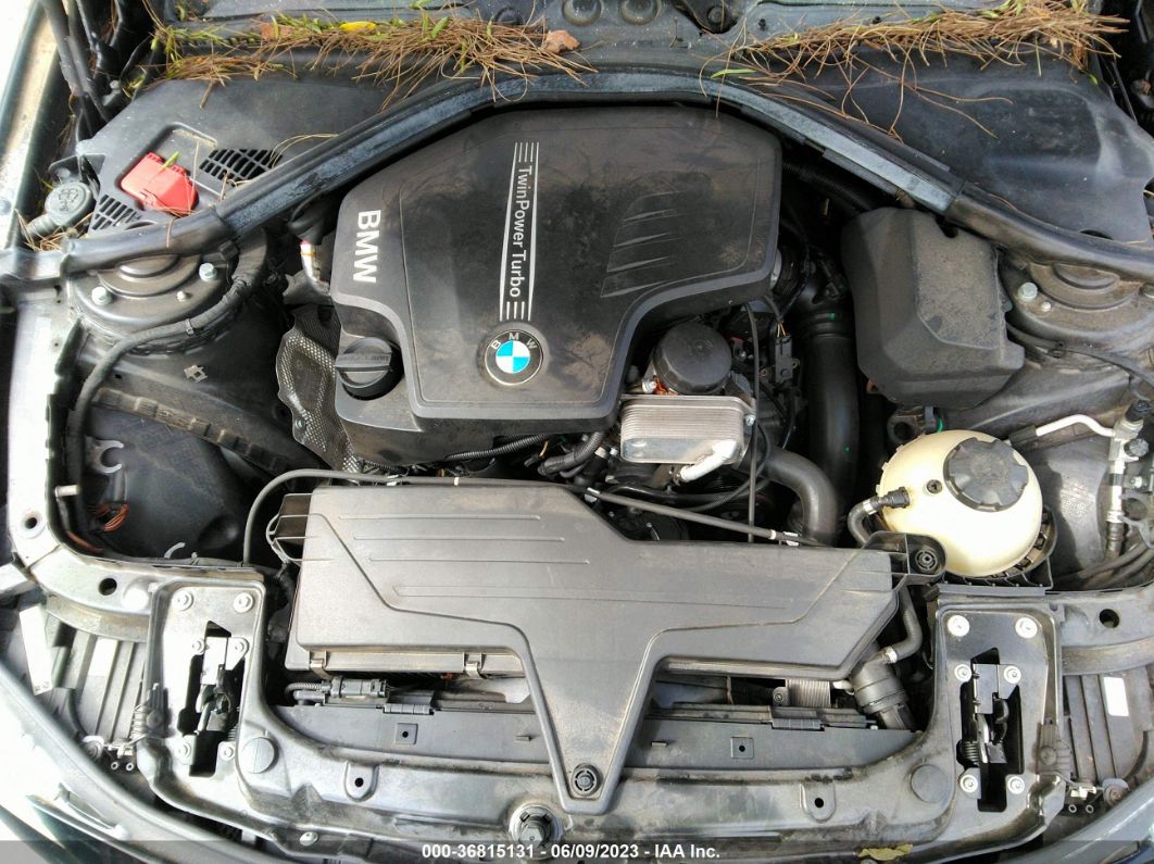 2014 Bmw 3 Series 328i Черный vin: WBA3C1C50EK111030