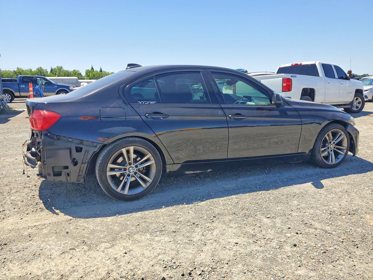 2014 Bmw 328 I Sulev Black vin: WBA3C1C50EK111030