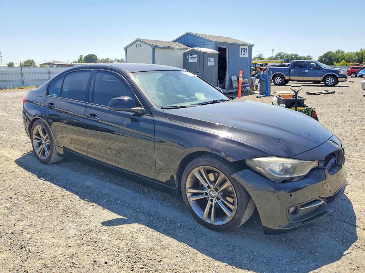 2014 Bmw 328 I Sulev Black vin: WBA3C1C50EK111030