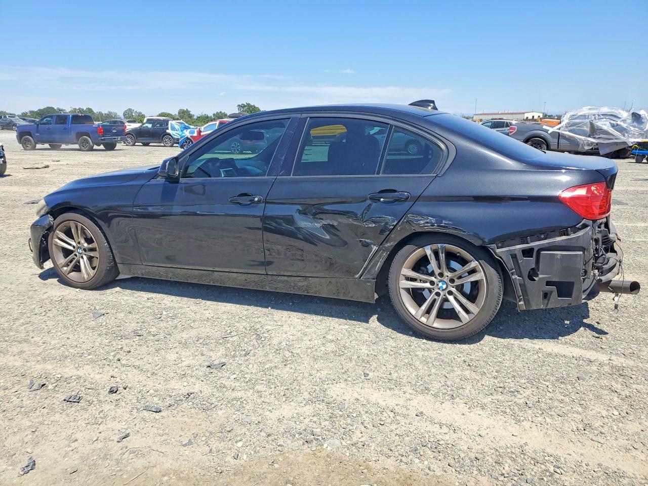2014 Bmw 328 I Sulev Black vin: WBA3C1C50EK111030
