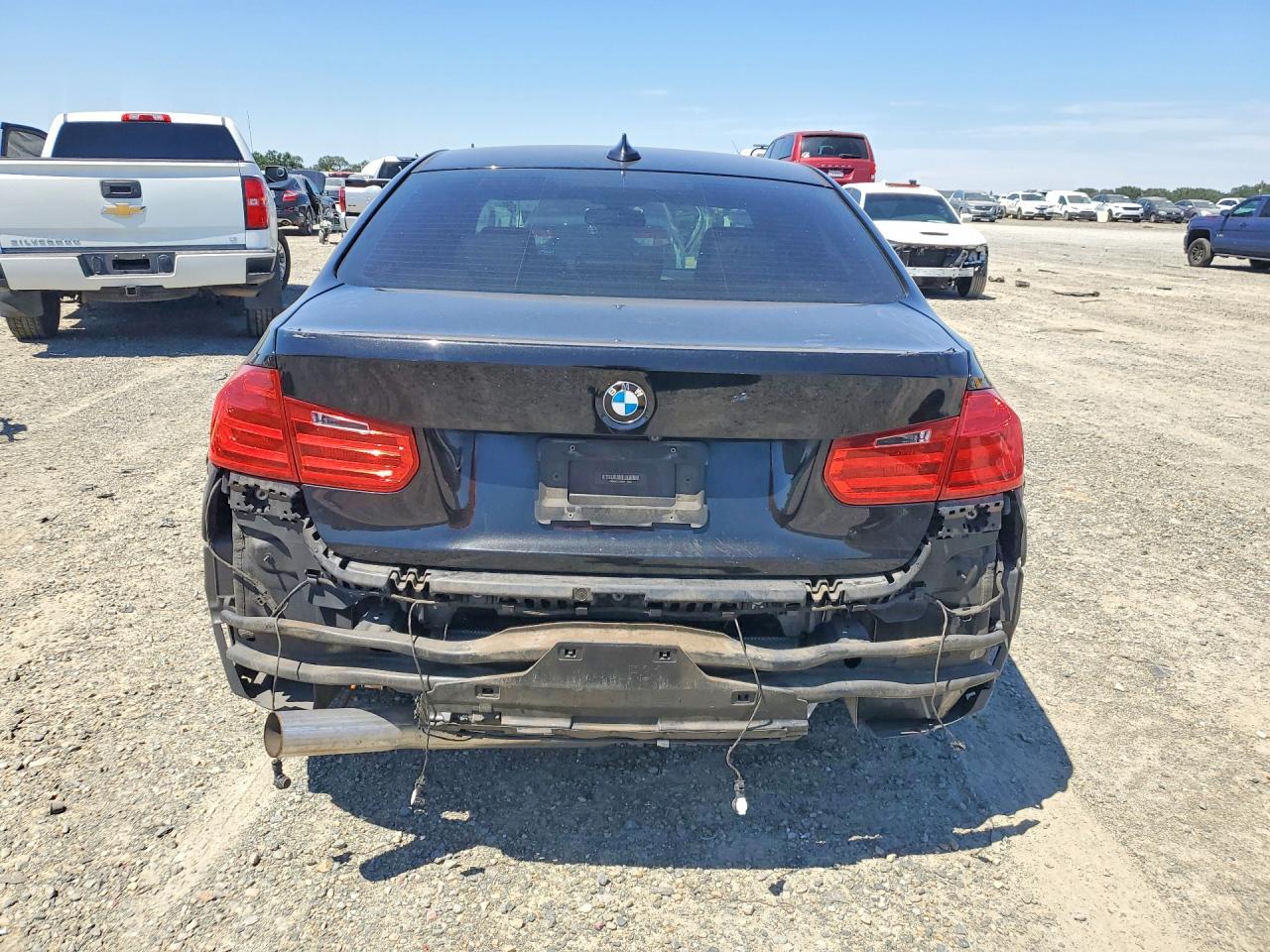 2014 Bmw 328 I Sulev Black vin: WBA3C1C50EK111030