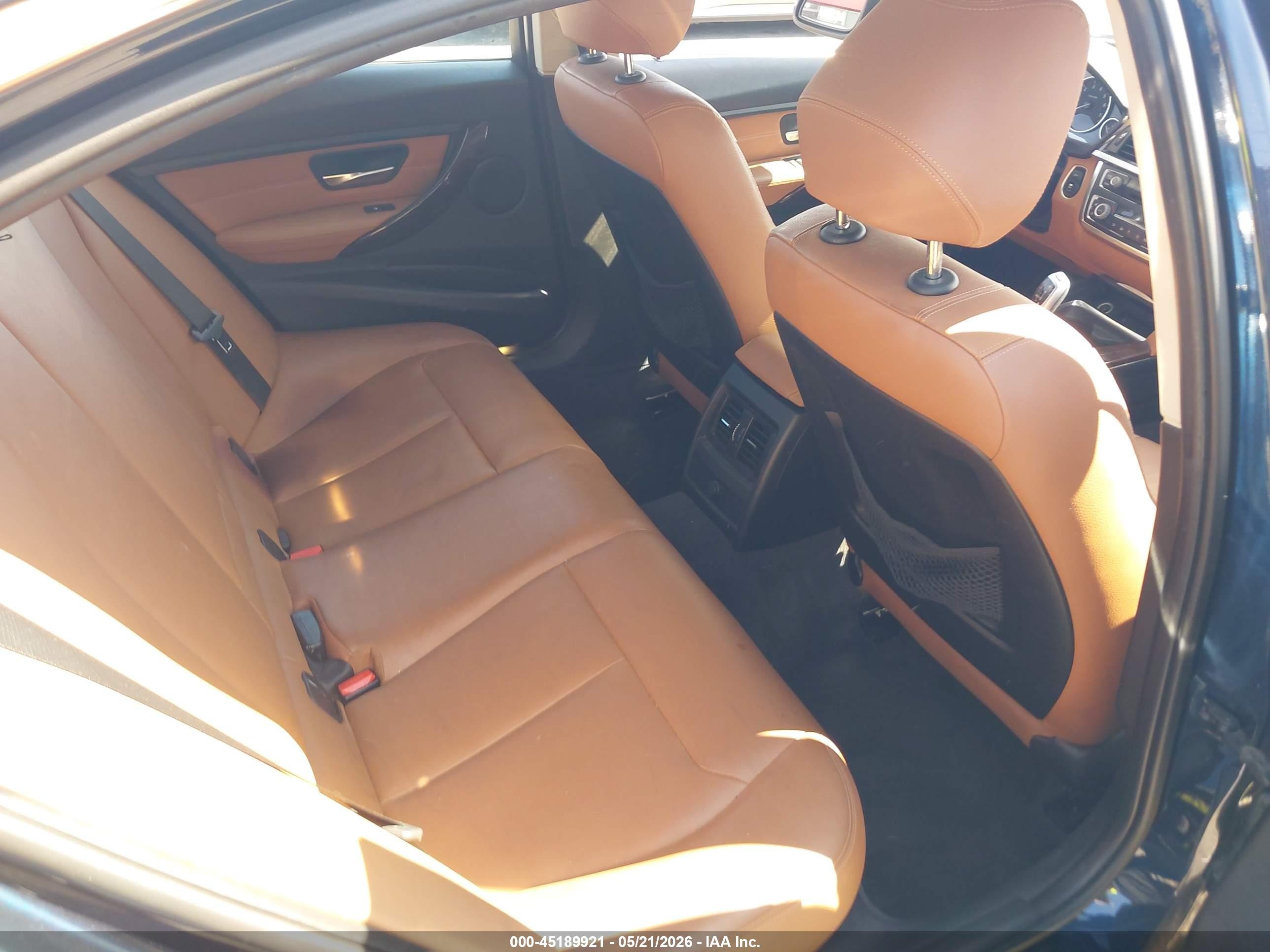2014 Bmw 328i Blue vin: WBA3C1C50EK112744