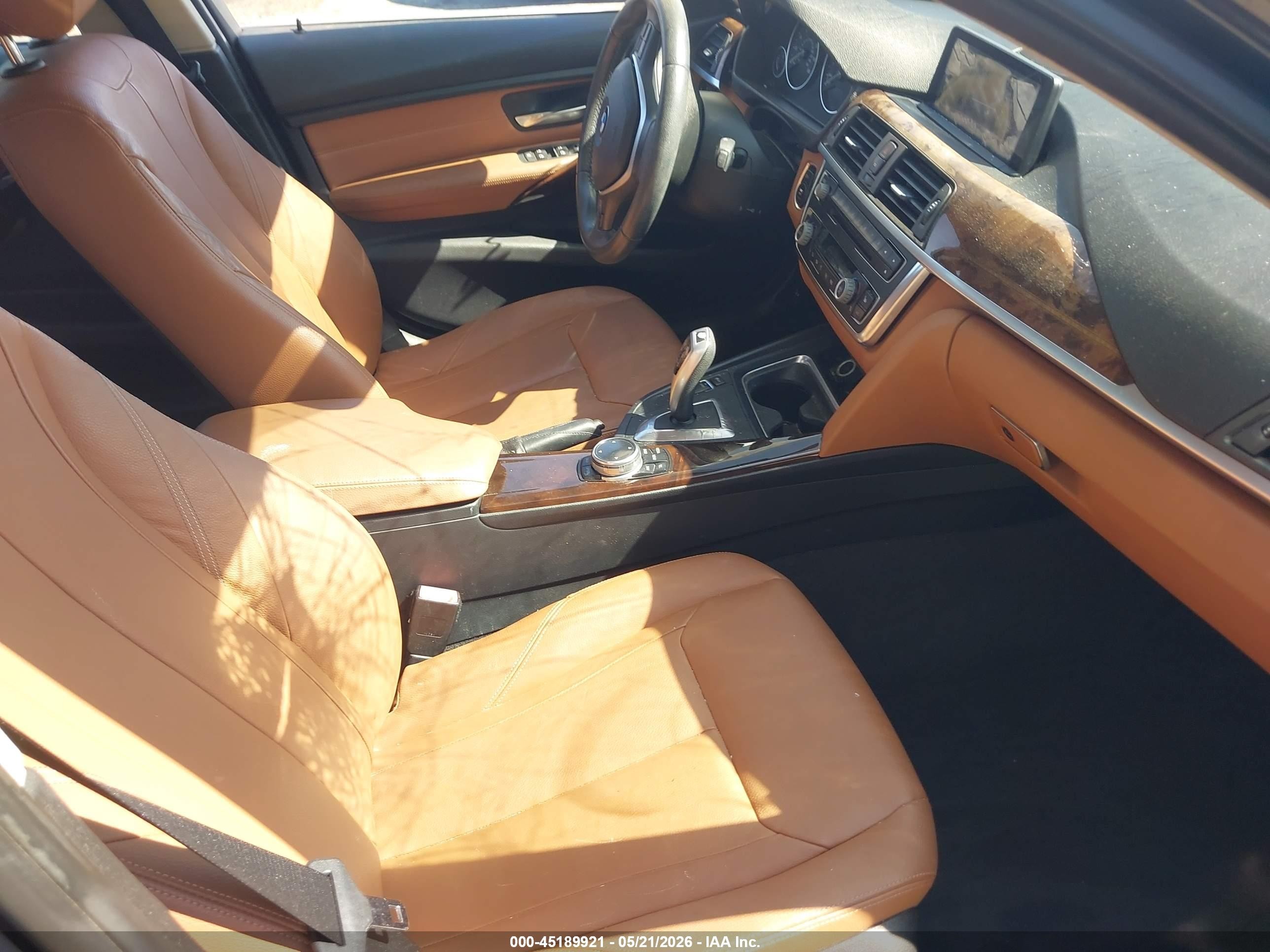 2014 Bmw 328i Blue vin: WBA3C1C50EK112744