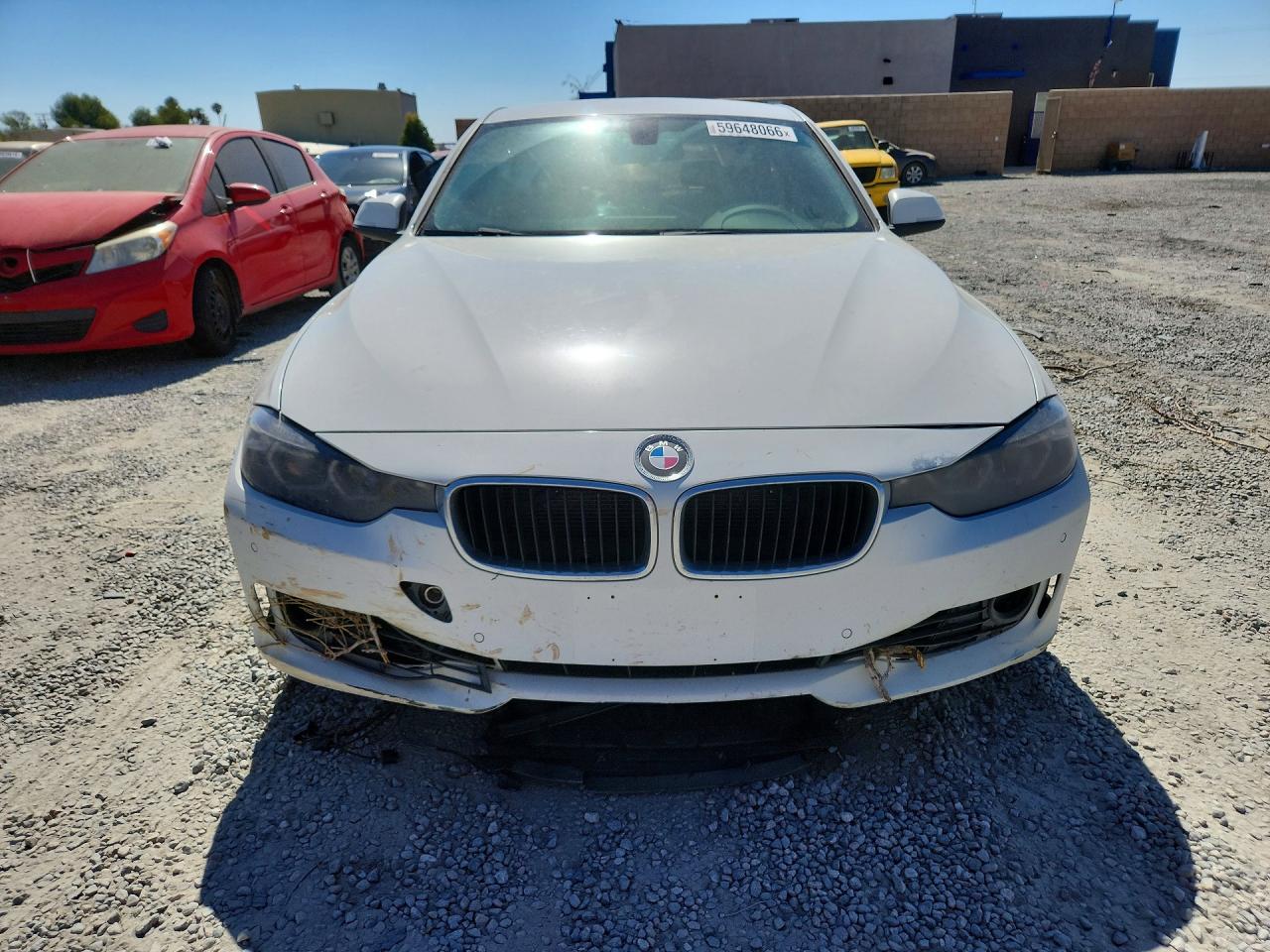 2014 Bmw 328 I Sulev White vin: WBA3C1C50EK113862