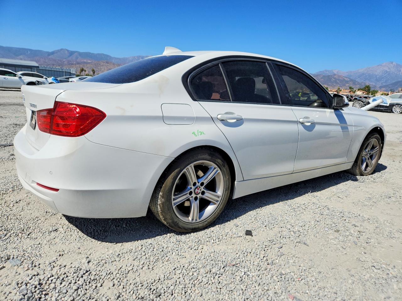 2014 Bmw 328 I Sulev White vin: WBA3C1C50EK113862