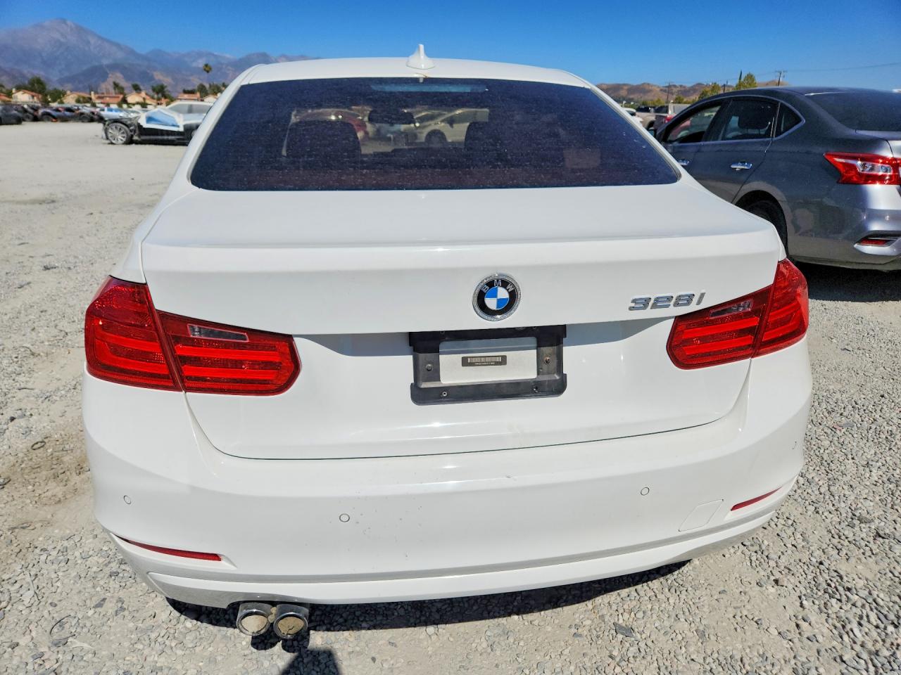 2014 Bmw 328 I Sulev White vin: WBA3C1C50EK113862