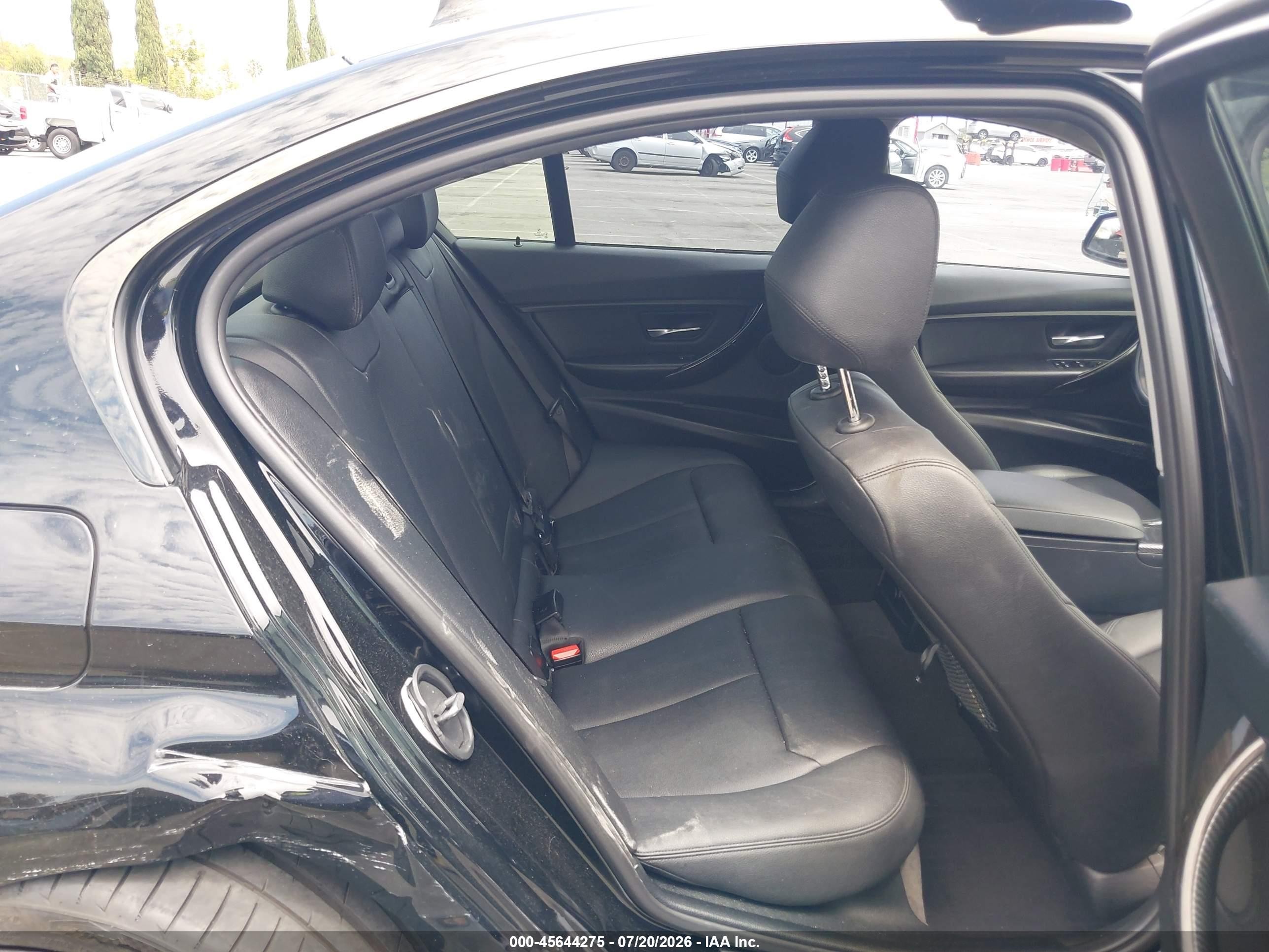 2015 Bmw 328i   Black vin: WBA3C1C50FK118903