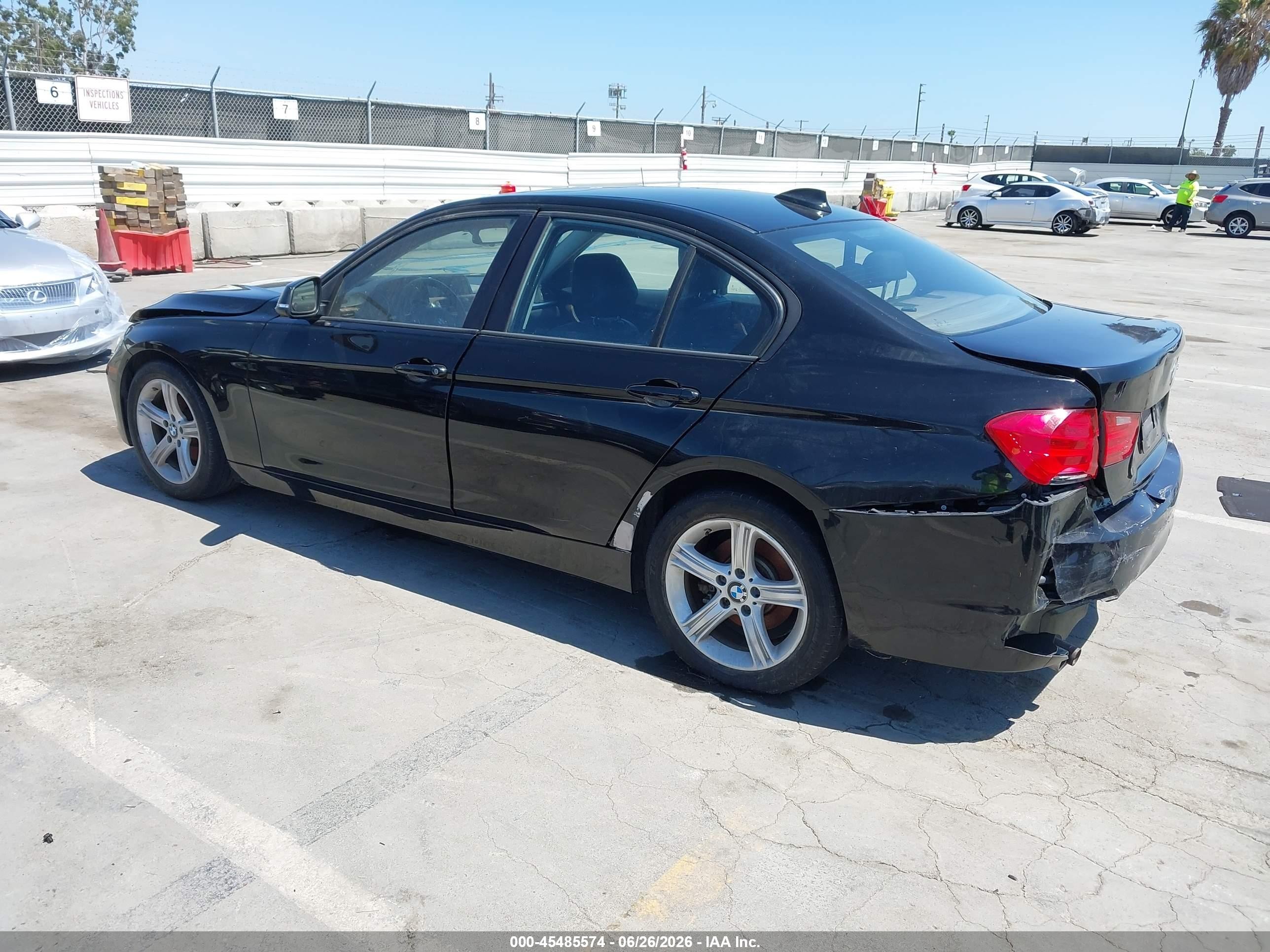 2015 Bmw 328i   Black vin: WBA3C1C50FK119274